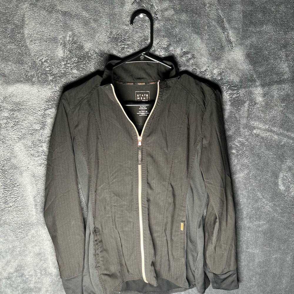 Cherokee Black Full-Zip Jacket
